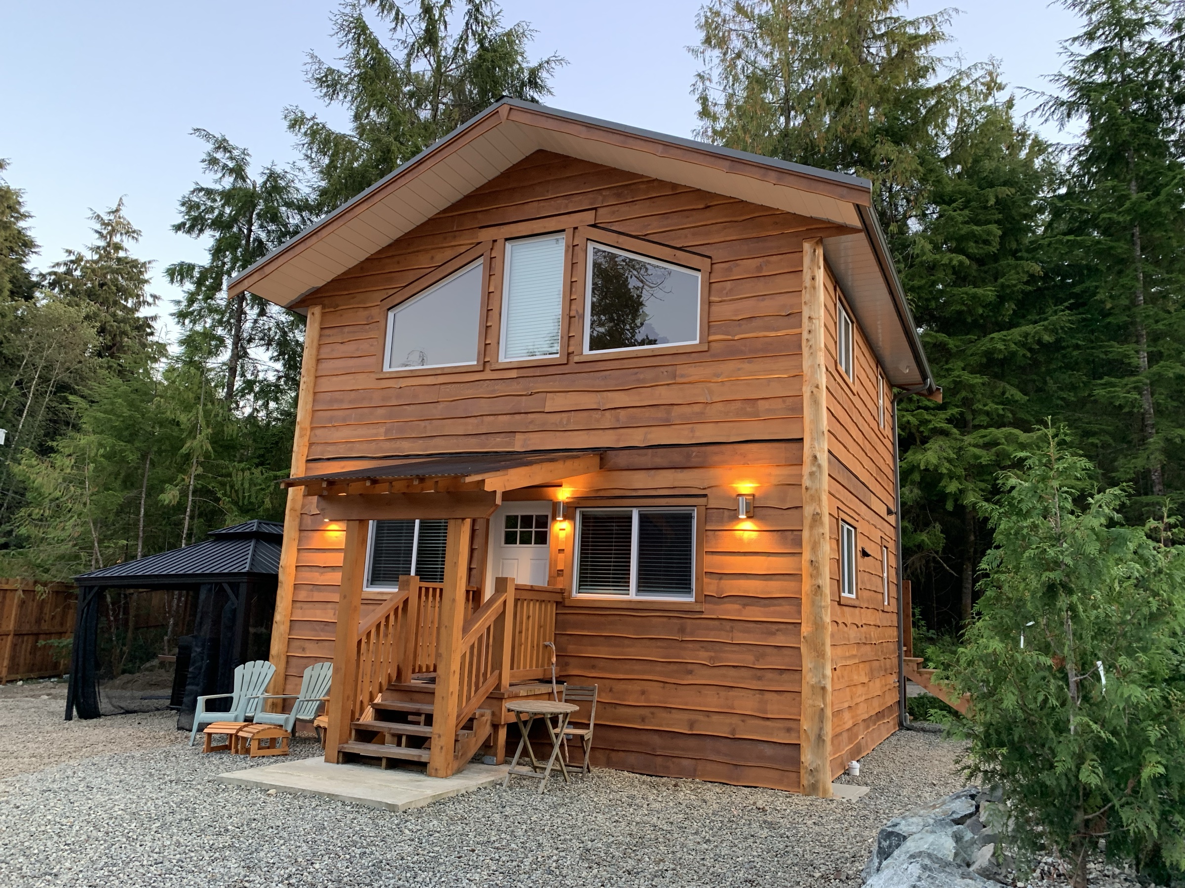 One of Sam's hosted properties on Vancouver Island